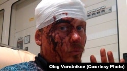 Олег Воротников в Венеции после конфликта с другими жильцами сквота