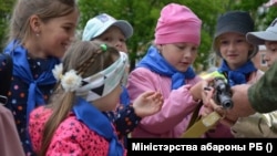 Открытие спортивно-патриотического лагеря на базе 38-й Брестской отдельной гвардейской десантно-штурмовой бригады.