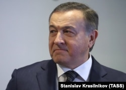 Azerbaijani-Russian businessman Araz Agalarov in Moscow in October 2019