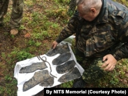 Excavations by the Russian Military Historical Society at Sandarmokh