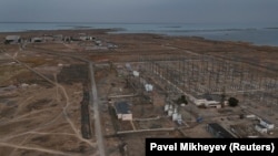 Стройплощадка АЭС в Улькене в октябре 2024 года