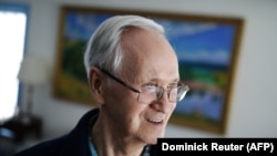 Former Russian chemical scientist Vil Mirzayanov at his home in New Jersey on March 13.