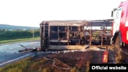 Cгоревший автобус