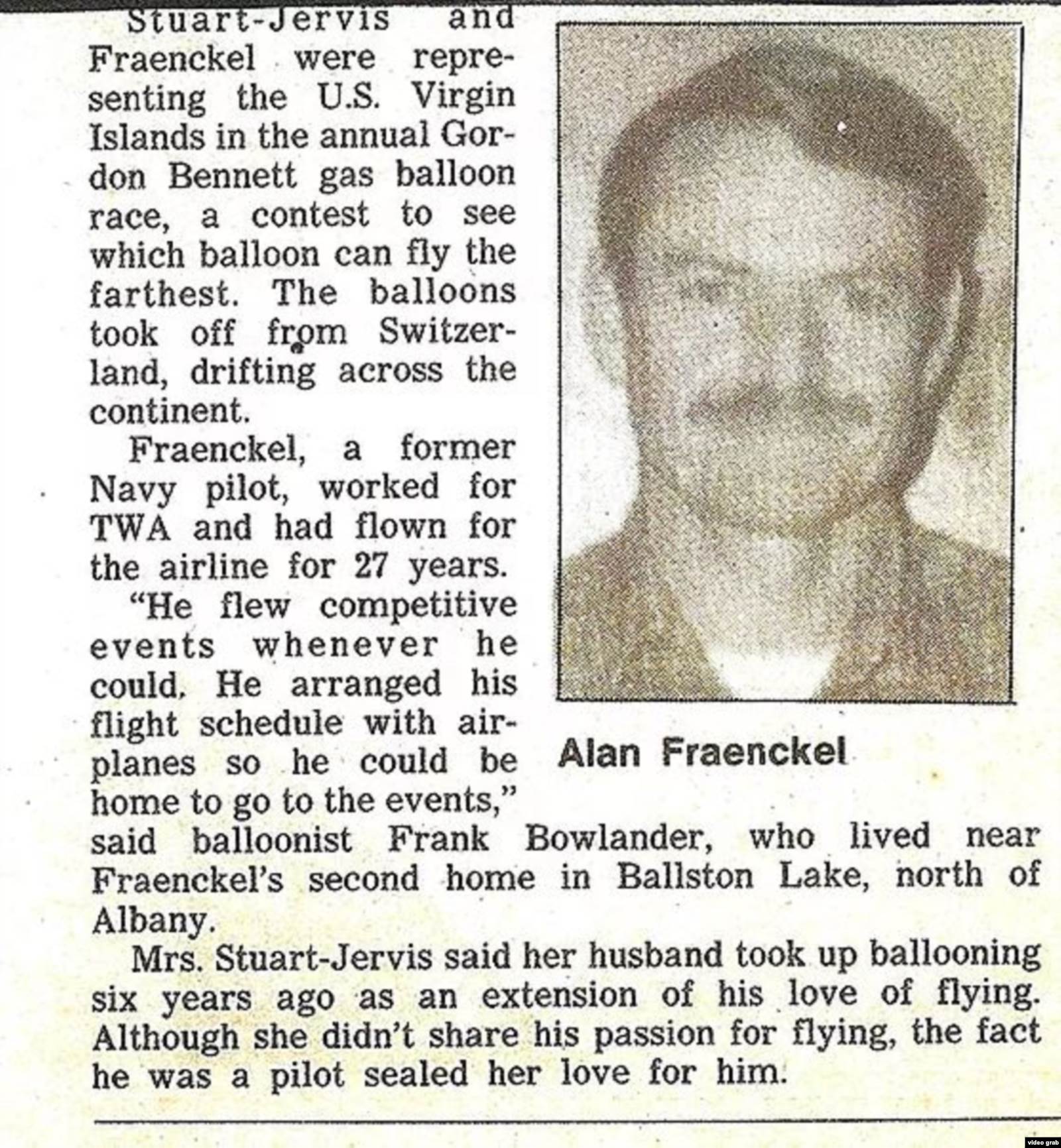 Некролог, посвященный Алану Френкелю и Джону Стюарту-Джервису