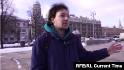 Camera operator Georgy Malets in Moscow