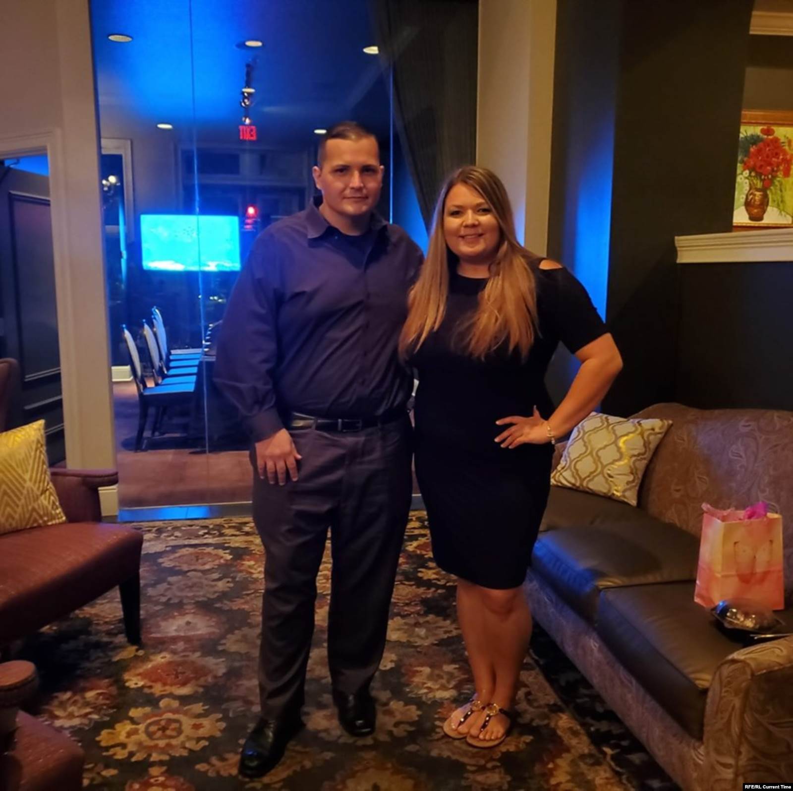 Елена и ее бойфренд. Фото: личный архив