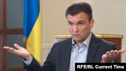 Ukrainian Foreign Minister Pavel Klimkin