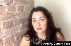 Self-exiled Belarusian blogger Tatiana Martynova