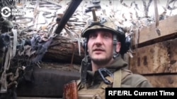 A Ukrainian frontline soldier says separatist forces in the city of Donetsk have been systematically firing on Ukrainian positions over the past month. (Donbas.Realities)