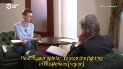 Interview With Ukrainian President Viktor Yushchenko: Ending The War In Donbas