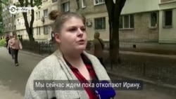 "С божьей помощью выбежали, дети остались". В Киеве более сотни раненых, как минимум 31 человек погиб при ударе РФ