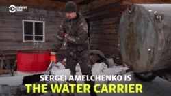 Drop In The Bucket: Russian Water Carrier Quenches Villagers' Thirst