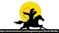 Лого движения за независимость Бурятии "Тусгаар Буряад-Монголия"
