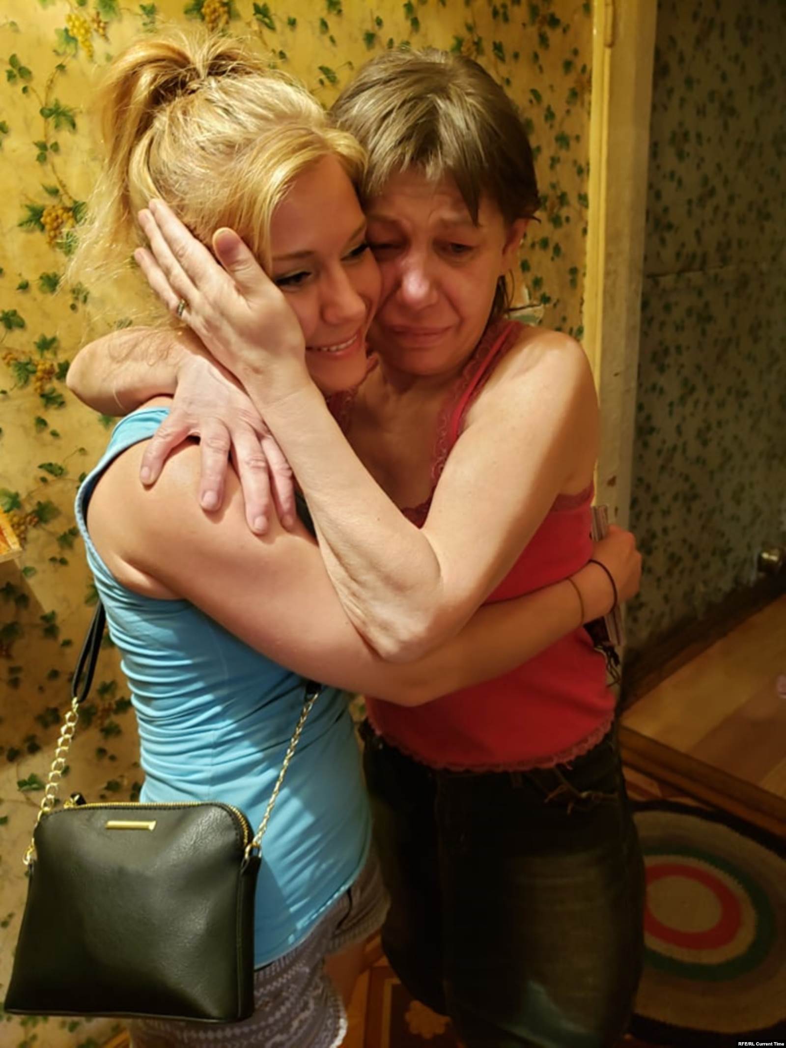 Встреча Маши и ее биологической матери. Фото: личный архив