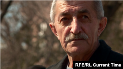 Colonel Artashe Mkhitarian at Yerevan's anti-Pashinian demonstrations