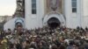 Thousands Bid Farewell To Dead Belarusian Protester