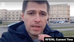 Current Time journalist Raman Vasiukovich discusses his fine on Current Time's April 7, 2021 Evening newscast. 