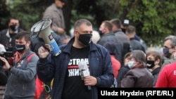 Belarusian vlogger Syarhey Tsikhanouski